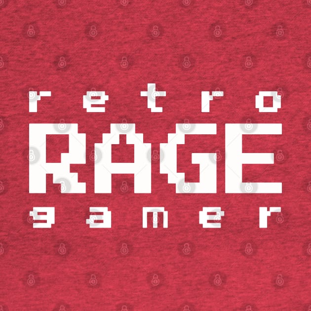"RETRO RAGE Gamer" by MGleasonIllustration